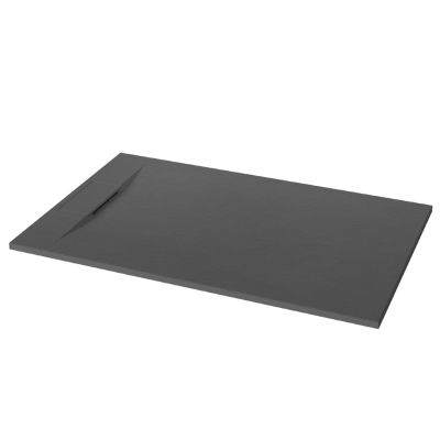 Invena Alvero Trend brodzik prostokątny 120x90 cm czarny AK-7C-912