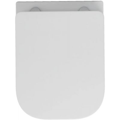 Invena Paros miska wc wisząca z deską wolnoopadającą biała CE90001W