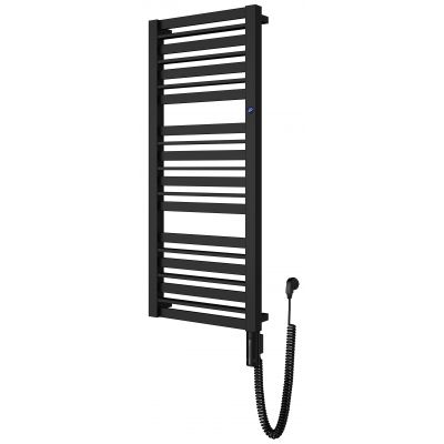 Instal Projekt Code Electro grzejnik elektryczny 129x40 cm czarny mat CODE-40/130C31+GH-06C2