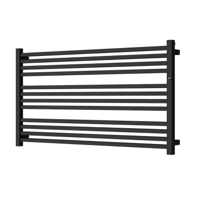 Instal Projekt Stick Level grzejnik łazienkowy drabinkowy 55,5x100 cm czarny mat STIL-100/60ZNC31