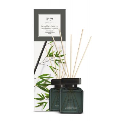 Ipuro Black Bamboo dyfuzor zapachowy 200 ml (7 patyczków) ZIFC2068