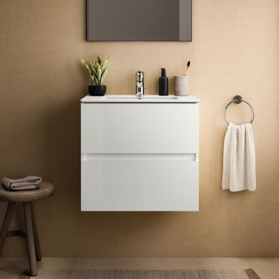 Ideal Standard Eurovit+ umywalka z szafką 60 cm białą R0572WG
