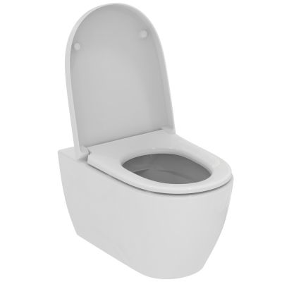 Zestaw Ideal Standard i.Life O combi-Pack miska WC z deską wolnoopadającą i stelaż podtynkowy z przyciskiem spłukującym chrom (E233267, T572501, R0121AA)