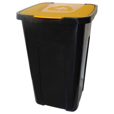 Keeeper Sorta pojemnik na odpady 50 l czarny/żółty 1090521700000