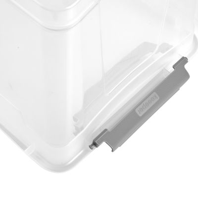 Keeeper Leonie pojemnik do przechowywania 37,5x18,5x23,5 cm przezroczysty-szary 1115900100000