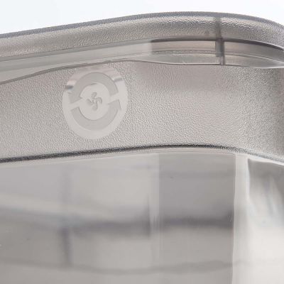 Keeeper Bea Clearbox pojemniki do przechowywania (4 szt) zestaw przezroczysty-szary 3001982700000