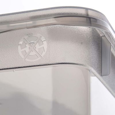 Keeeper Bea Clearbox pojemniki do przechowywania (4 szt) zestaw przezroczysty-szary 3001982700000