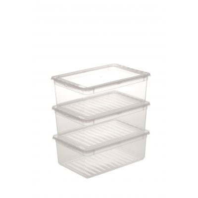 Keeeper Bea Clearbox pojemniki do przechowywania (3 szt) 3002000100000