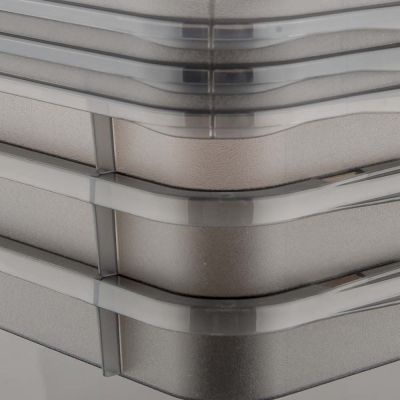 Keeeper Bea Clearbox pojemniki do przechowywania (3 szt) zestaw przezroczysty 3002082700000