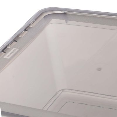 Keeeper Bea Clearbox pojemniki do przechowywania (3 szt) zestaw przezroczysty-szary 3003182700000