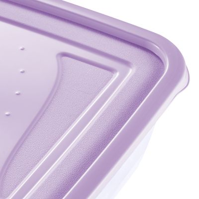 Keeeper Fredo Fresh pojemniki na żywność (3 szt) przezroczysty-fioletowy 3067552500000