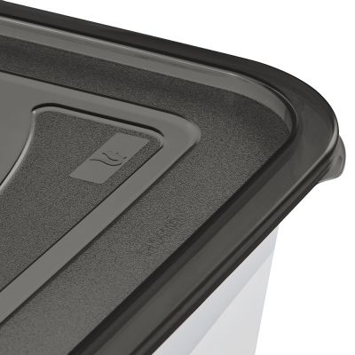 Keeeper Fredo Fresh zestaw pojemniki na żywność (3 szt) przezroczysty-szary 3067582700000