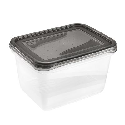 Keeeper Fredo Fresh pojemniki na żywność (2 szt) zestaw przezroczysty-szary 3067682700000