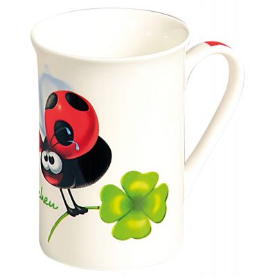 Kesper kubek 250 ml porcelana wzór biedronka 45001