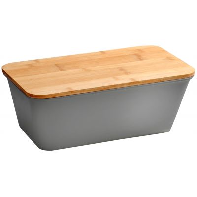 Kesper chlebak 35x20 cm melamina/bambus szary mat 58490