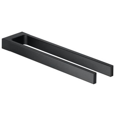 Keuco Edition 11 wieszak na ręcznik chrom-czarny szczotkowany 11119130000