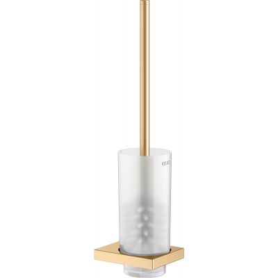 Keuco Edition 11 szczotka toaletowa ścienna szkło/mosiądz szczotkowany 11164259000
