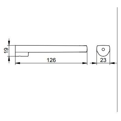 Keuco Collection Moll uchwyt na papier toaletowy chrom 12763010000
