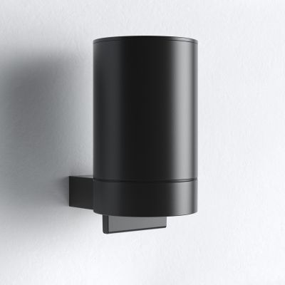 Keuco Black Selection dozownik do mydła 280 ml ścienny czarny mat 14951370000