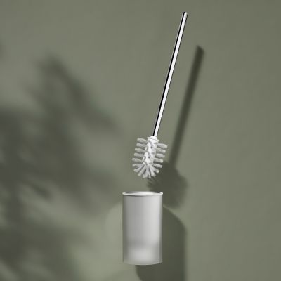 Keuco Reva szczotka toaletowa wisząca chrom 12864019000