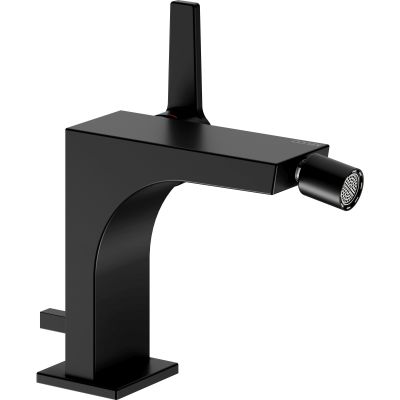 Keuco Edition 11 bateria bidetowa stojąca czarny mat  51109370000