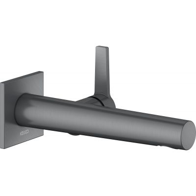 Keuco Edition 11 bateria umywalkowa podtynkowa chrom-czarny szczotkowany 51116131302