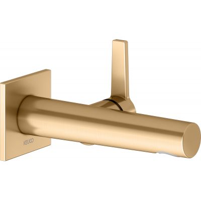 Keuco Edition 11 bateria umywalkowa podtynkowa mosiądz szczotkowany 51116250302