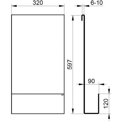 Keuco półka prysznicowa 24951510000