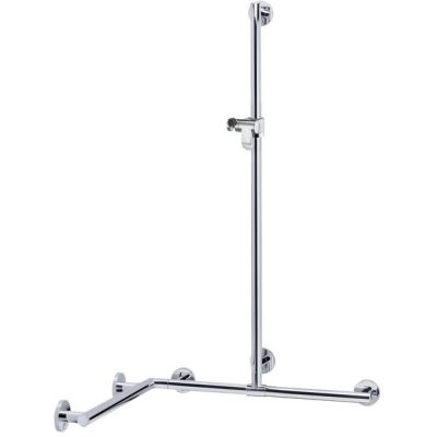 Keuco Plan Care zestaw relingów chrom 34915019611