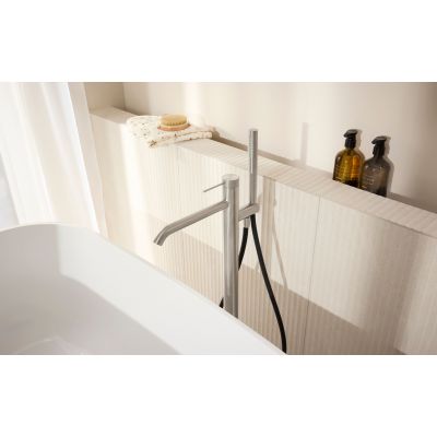 KFA Armatura Moza 316L bateria wannowo-prysznicowa wolnostojąca stal inox 5045-510-22
