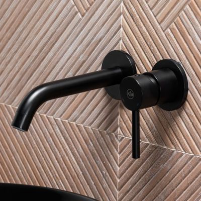 KFA Armatura Moza Black bateria umywalkowa podtynkowa czarny mat 5039-810-81