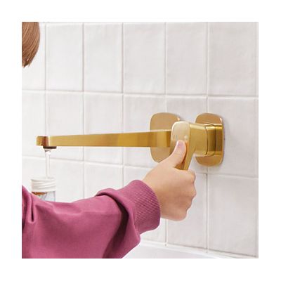 KFA Armatura Malaga Brushed Light Gold  bateria umywalkowa podtynkowa złoto szczotkowane 4529-810-31