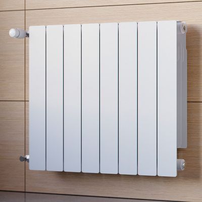 KFA Armatura ADR grzejnik pokojowy 57x64,4 cm podłączenie boczne biały 763-080-44