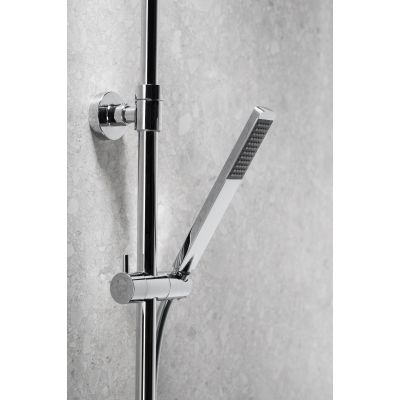 KFA Armatura Logon zestaw prysznicowy ścienny termostatyczny z deszczownicą chrom 5746-920-00