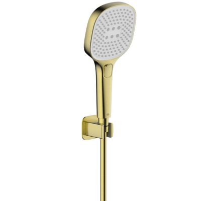 KFA Armatura Malaga zestaw łazienkowy ścienny złoty szczotkowany 841-255-31