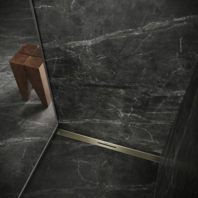 Kaldewei FlowLine Zero ruszt odpływu liniowego 90 cm model 2400 szampański szczotkowany 940000010931