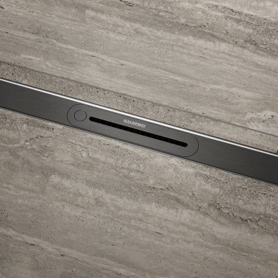 Kaldewei FlowLine Zero ruszt odpływu liniowego 90 cm model 2400 grafit szczotkowany 940000010932