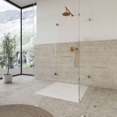 Kaldewei Cayonoplan brodzik 90x90 cm kwadratowy model 2254-1 z Secure Plus biały mat 361400012711