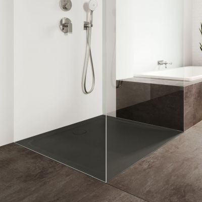 Kaldewei Cayonoplan brodzik kwadratowy 90x90 cm szary 361447980675