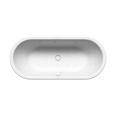 Kaldewei Centro Duo Oval wanna z hydromasażem 180x80 cm model 128 Body&Soul lewa biały 282860040001