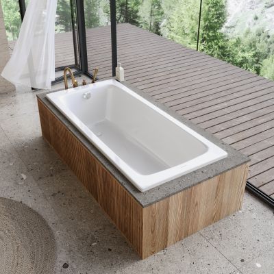 Kaldewei Cayono Star wanna prostokątna 150x70 cm model 753 z otworami na uchwyty biała 275300010001