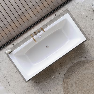 Kaldewei Cayono Duo wanna prostokątna 170x75 cm model 724 biała 272400010001