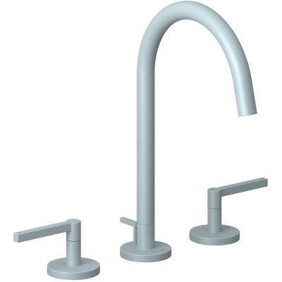 Kludi Nova Fonte Puristic bateria umywalkowa stojąca niebieski mat 20143O415