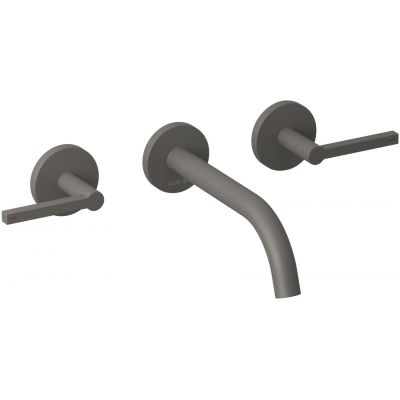 Kludi Nova Fonte Puristic bateria umywalkowa podtynkowa szary mat 20144O115