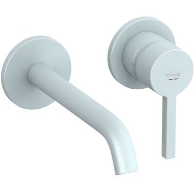 Kludi Nova Fonte Pura bateria umywalkowa podtynkowa niebieski mat 20244O415