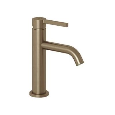 Kludi Nova Fonte Pura bateria umywalkowa stojąca brązowy szczotkowany 20266N115