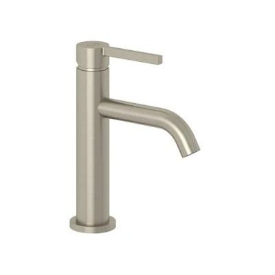 Kludi Nova Fonte Pura bateria umywalkowa stojąca nikiel szczotkowany 20266N515