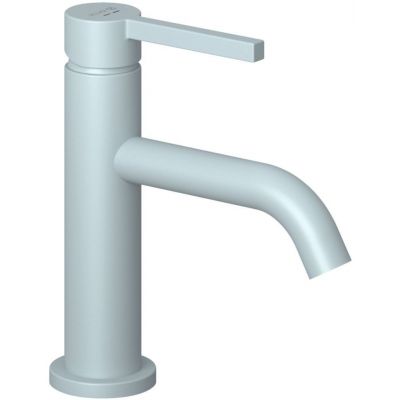 Kludi Nova Fonte Pura bateria umywalkowa stojąca niebieski mat 20266O415
