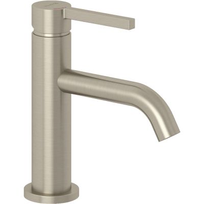 Kludi Nova Fonte Pura bateria umywalkowa stojąca nikiel szczotkowany 20289N515