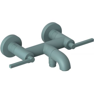 Kludi Nova Fonte Puristic bateria wannowo-prysznicowa ścienna morski mat 20540O315